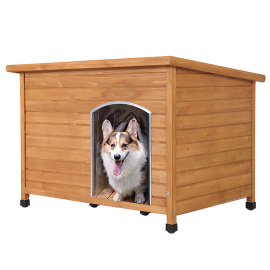 Aivituvin-AIRUK76 Outdoor Heavy Duty Dog Crates House| Anti-Chewing Door