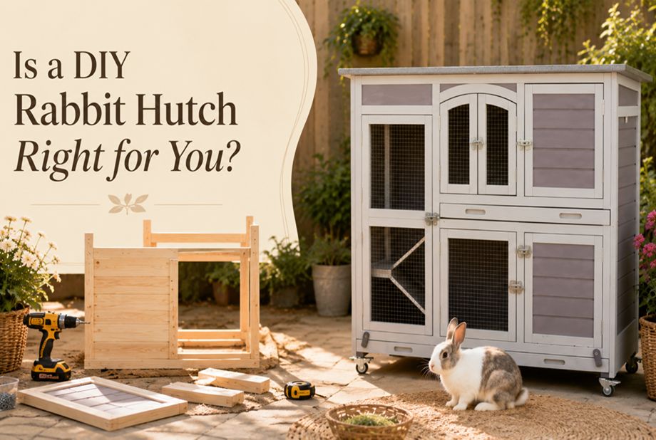 Is a DIY Rabbit Hutch Right for You? DIY vs. Pre-Built Options