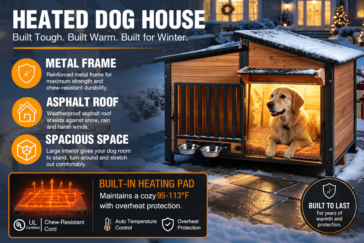 Heated Dog House