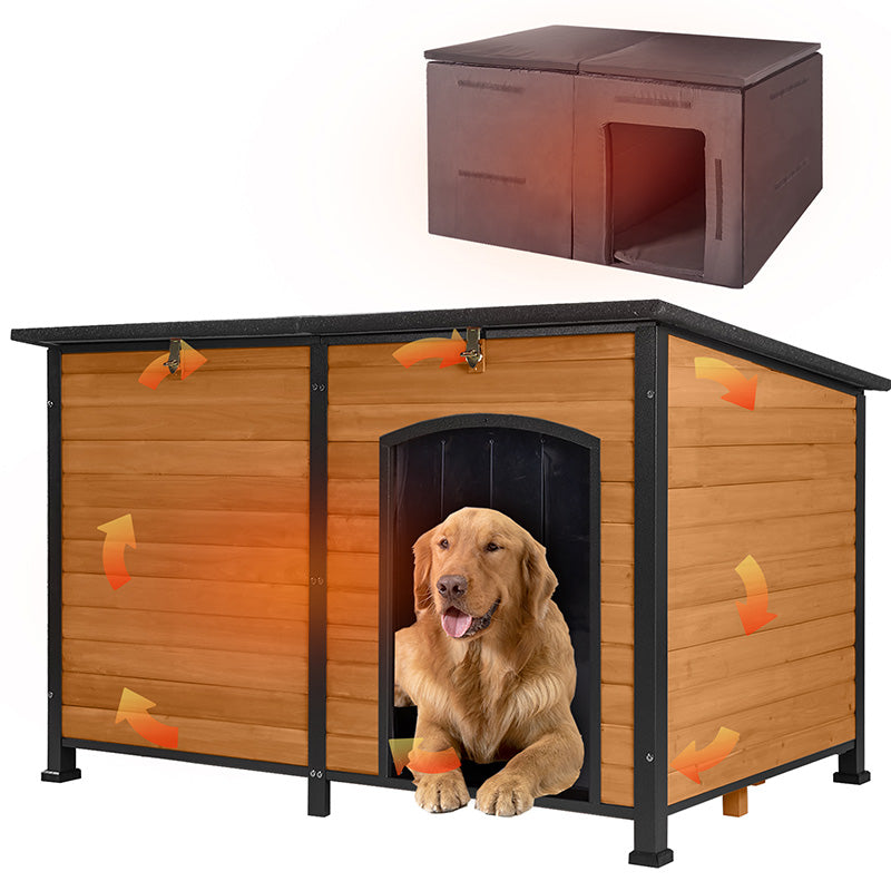 Aivituvin-AIR63/64-IN Extra Large Insulated Dog House| Soft Liner Inside