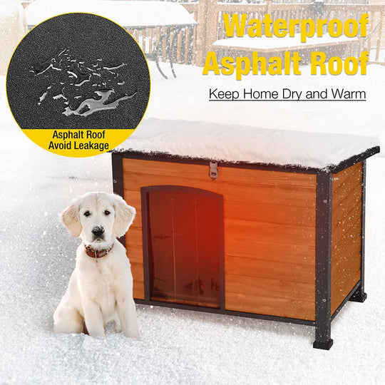 Aivituvin-AIR73/74-IN Medium Insulated Outdoor Dog House| Liner Inside