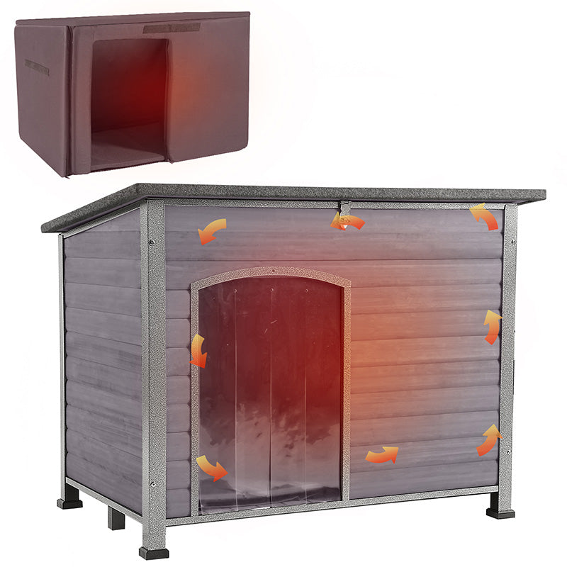 Aivituvin-AIR73/74-IN Medium Insulated Outdoor Dog House| Liner Inside