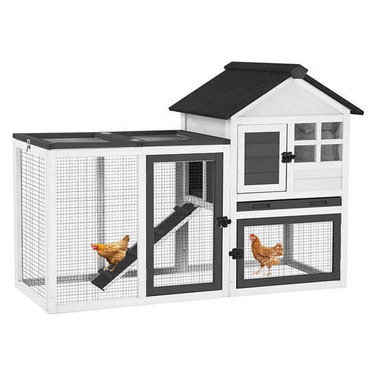 Aivituvin-XZ7002-UK 2 Story Big Bunny Cage with No Leak Tray